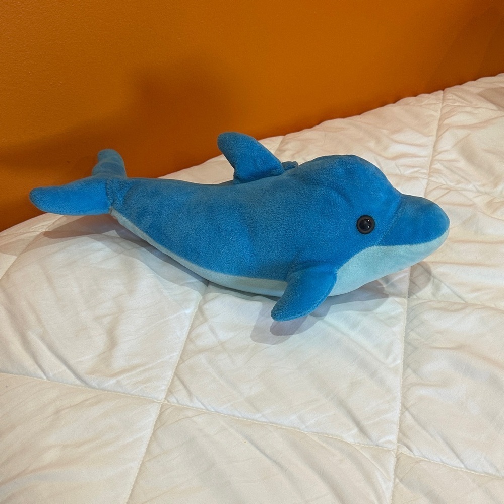 Blue Dolphin Plush Toy